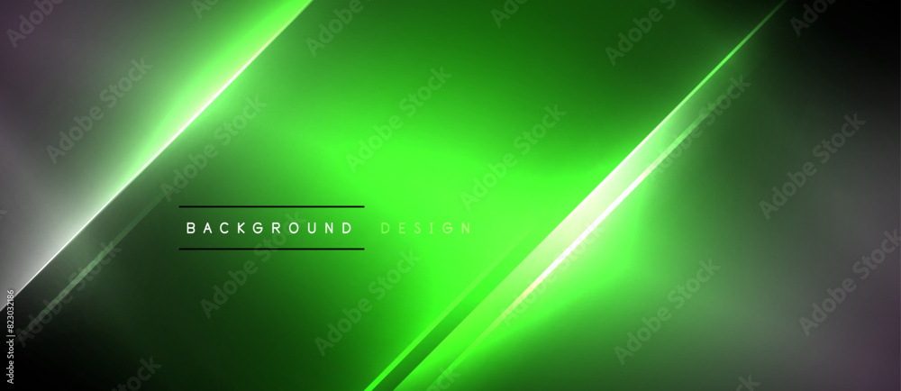 Neon dynamic diagonal light rays background. Techno digital geometric concept design for wallpaper, banner, presentation, background Neon dynamic diagonal light rays background. Techno digital geometric concept design for wallpaper, banner, presentation, background