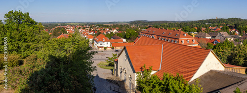 Blick über Ballenstedt vom Schloss photo