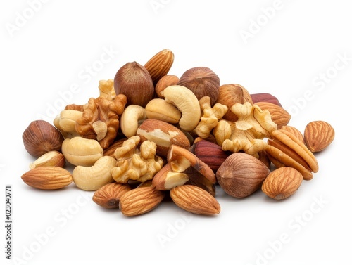 Assortment of tasty mixed nuts