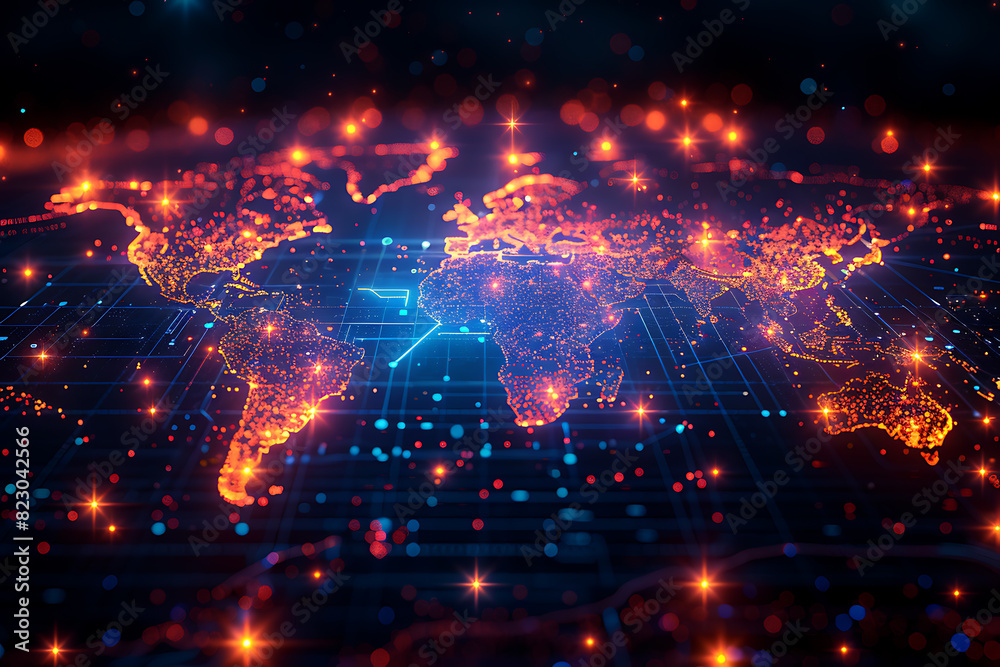 Innovative Tech Business: Visualizing Algorithms & Telecom Connectivity
