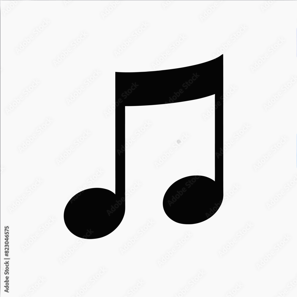 a black and white photo of a musical note a black and white photo of a musical note