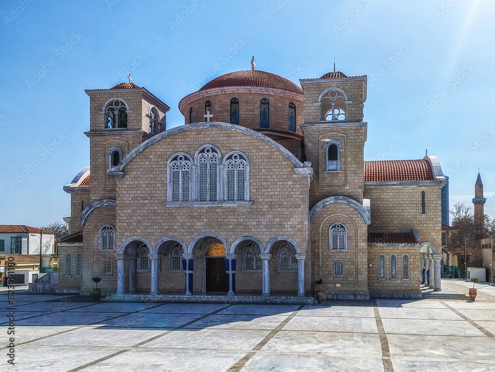Obraz premium Apostle Barnabas Cathedral in Nicosia, Cyprus