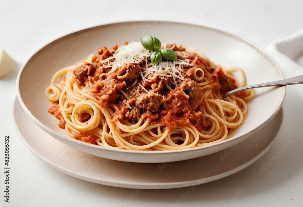 Spaghetti bolognese pork or spaghetti with minced pork tomato sauce Spaghetti bolognese pork or spaghetti with minced pork tomato sauce