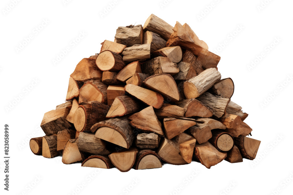 The Symphony of Wood: A Majestic Pile of Chopped Logs on Transparent PNG Background. The Symphony of Wood: A Majestic Pile of Chopped Logs on Transparent PNG Background.