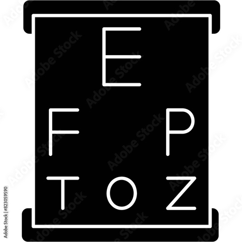 Eye Chart Icon