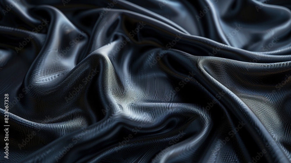 Fototapeta premium Uniform black with a soft shadow effect