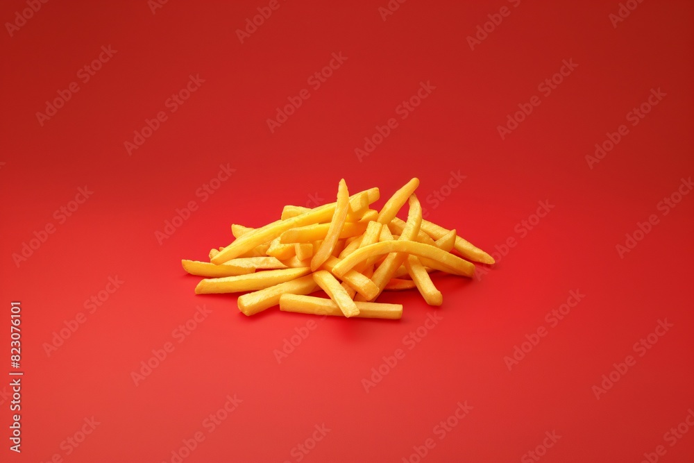 a pile of french fries a pile of french fries