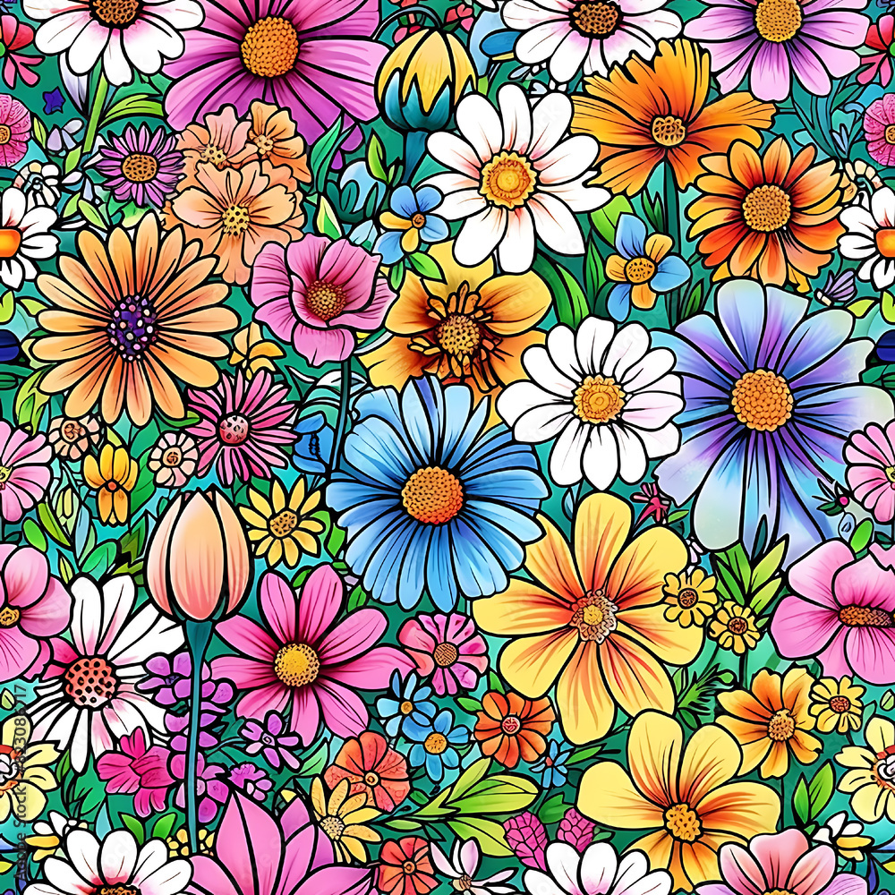 Seamless Floral pattern Seamless Floral pattern