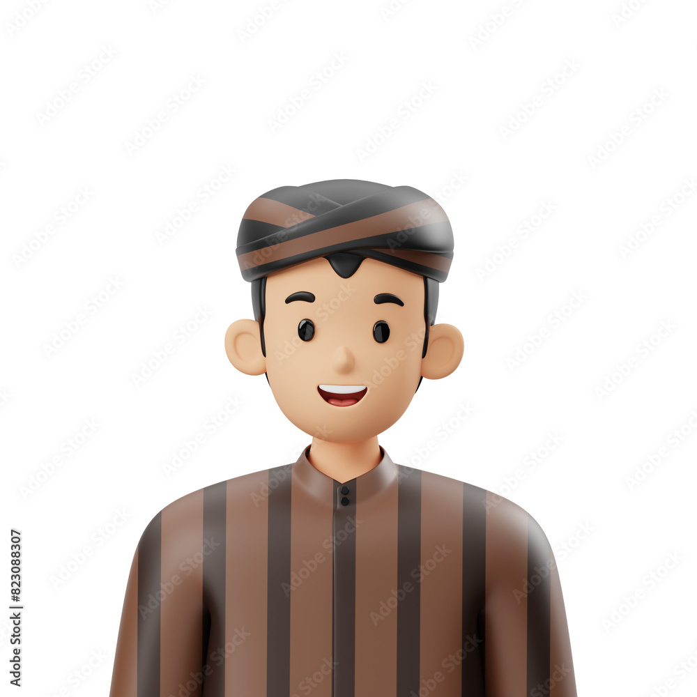 3D Character Man Jawa 3D Character Man Jawa