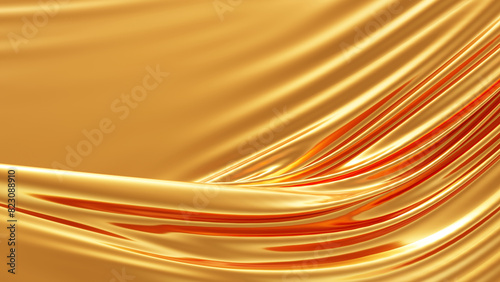 Desktop wallpaper abstract background. Orange smoothly tone wallpaper.
