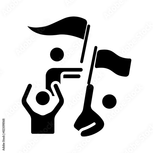 People with a flag. Protest, elections, rally, freedom, independence, civil war, freedom of speech, demonstration, detentions, will of the people, debate, voters.