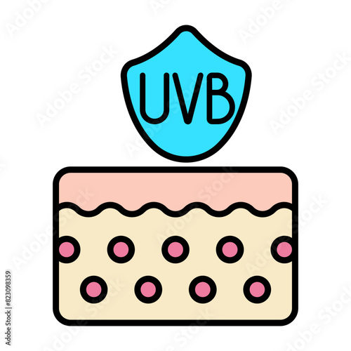 Skin care line icon. Cleansing, UVB, AHA, BHA, acid, exfoliating, moisturizing, rejuvenating, blackheads, pimples, sebum, pores, regimen, epilator, ultrasonic cleaning, cream, sun and cold protection