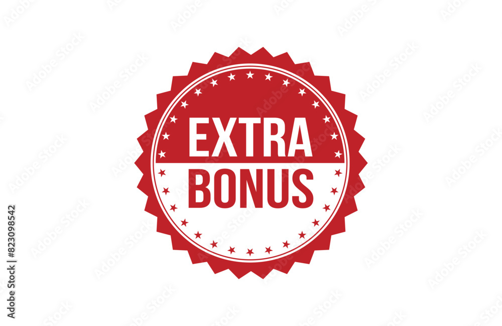 Extra bonus red ribbon label banner. Open available now sign or Extra bonus tag. Extra bonus red ribbon label banner. Open available now sign or Extra bonus tag.