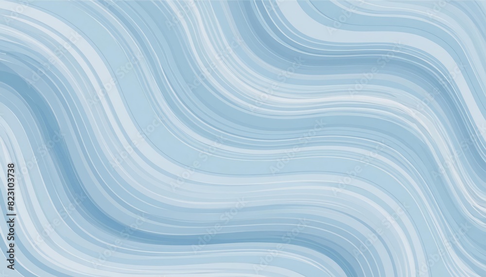 Fototapeta premium Blue wavy pattern in various shades for seamless design use