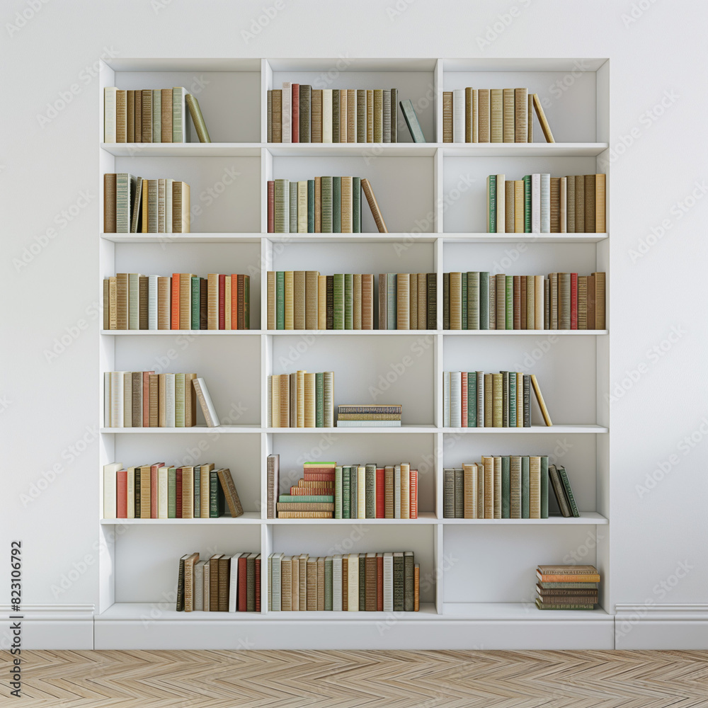 books in a library books in a library