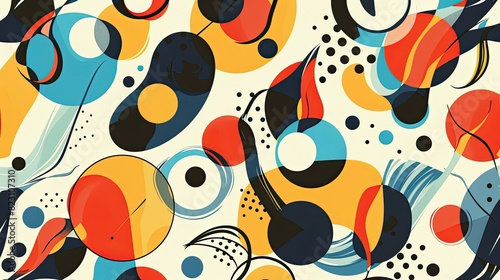 Abstract seamless wallpaper pattern background. Vector illustration,Illustrations Vectors, 8K,