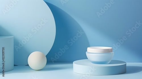 Brightening Eye Cream Abstract Minimalist Packaging Design