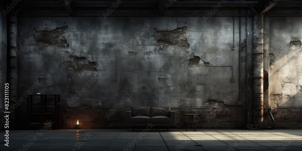Mysterious Industrial Loft: Urban Elegance Unveiled Mysterious Industrial Loft: Urban Elegance Unveiled