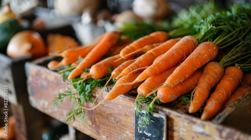 Veggies, organic produce, meals and cuisine with vegan or vegetarian meal prep. Close-up of carrots and foods for health, cooking and nutrition.