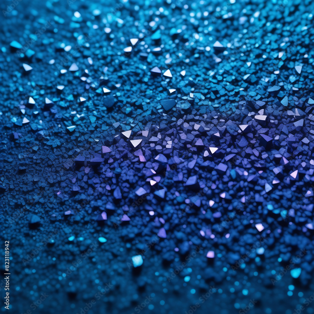 Holographic background consisting of flakes, pollen and colored crystals Holographic background consisting of flakes, pollen and colored crystals