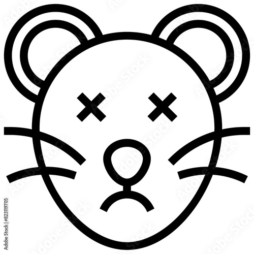 ASTONISHED,feelings,Mouse,rat,emotion,animal.svg