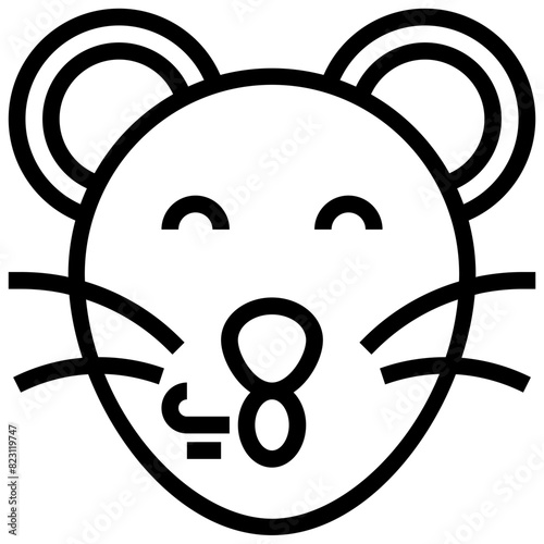 BLOWING,feelings,Mouse,rat,emotion,animal.svg