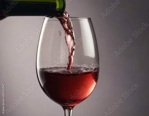 Un calice di vino rosso su una tovaglia bianca, con il sole che filtra dalle finestre.
 photo