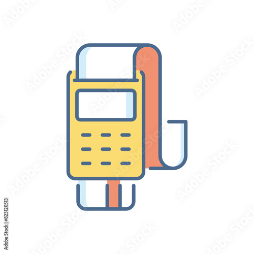 Pos Terminal vector icon