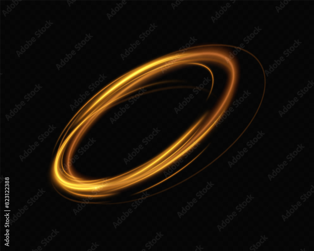 Shiny vortex rings shimmer on a transparent background. Sparkling circles with light effect. Light circle swirl neon lighting effect, spiral light lines. Shiny vortex rings shimmer on a transparent background. Sparkling circles with light effect. Light circle swirl neon lighting effect, spiral light lines.