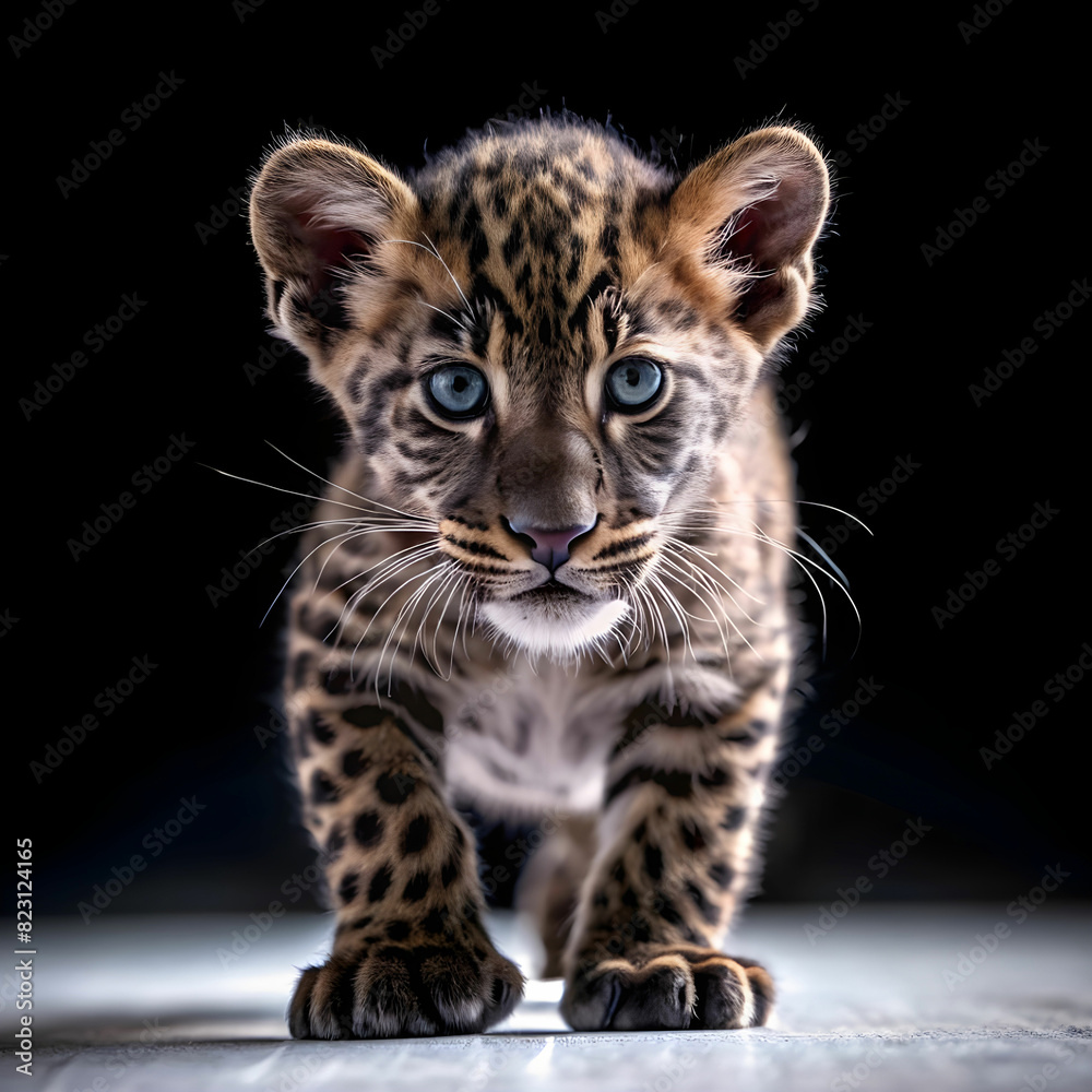 Fototapeta premium berikan saya baby panther