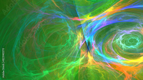 background abstract color mosaic fractal illustration