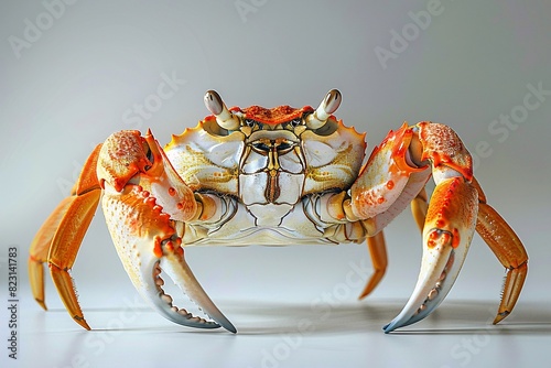 a crab with claws on it photo