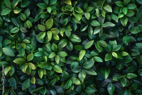 Unveiling the Intricate Texture of Green Foliage