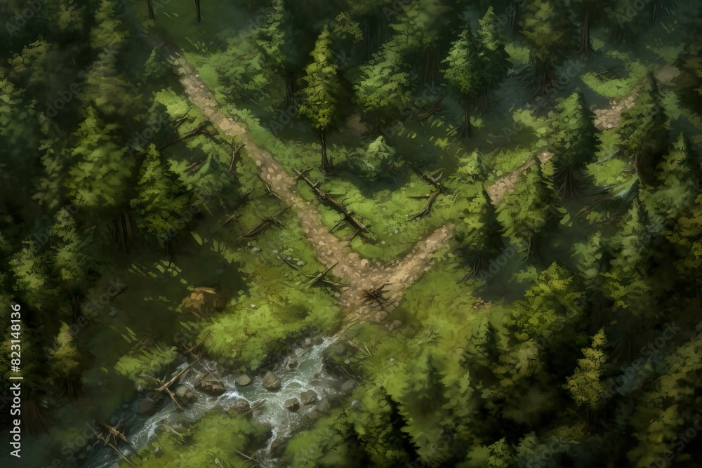 DnD Battlemap Forest Grove: An Intricate Bat in the Dark Night.
DnD Battlemap Forest Grove: An Intricate Bat in the Dark Night.