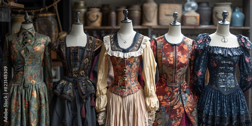 Historical Garment Preservation Showcased Through Vintage Fashion Exhibitions and Runway Shows for Community Fundraising