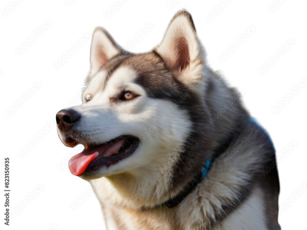 Funny and playful husky or pet dog is playing and jumping and looks happy isolated on transparent background. Little husky dog pretending. Cute and happy crazy dog head smiling on transparent png Funny and playful husky or pet dog is playing and jumping and looks happy isolated on transparent background. Little husky dog pretending. Cute and happy crazy dog head smiling on transparent png
