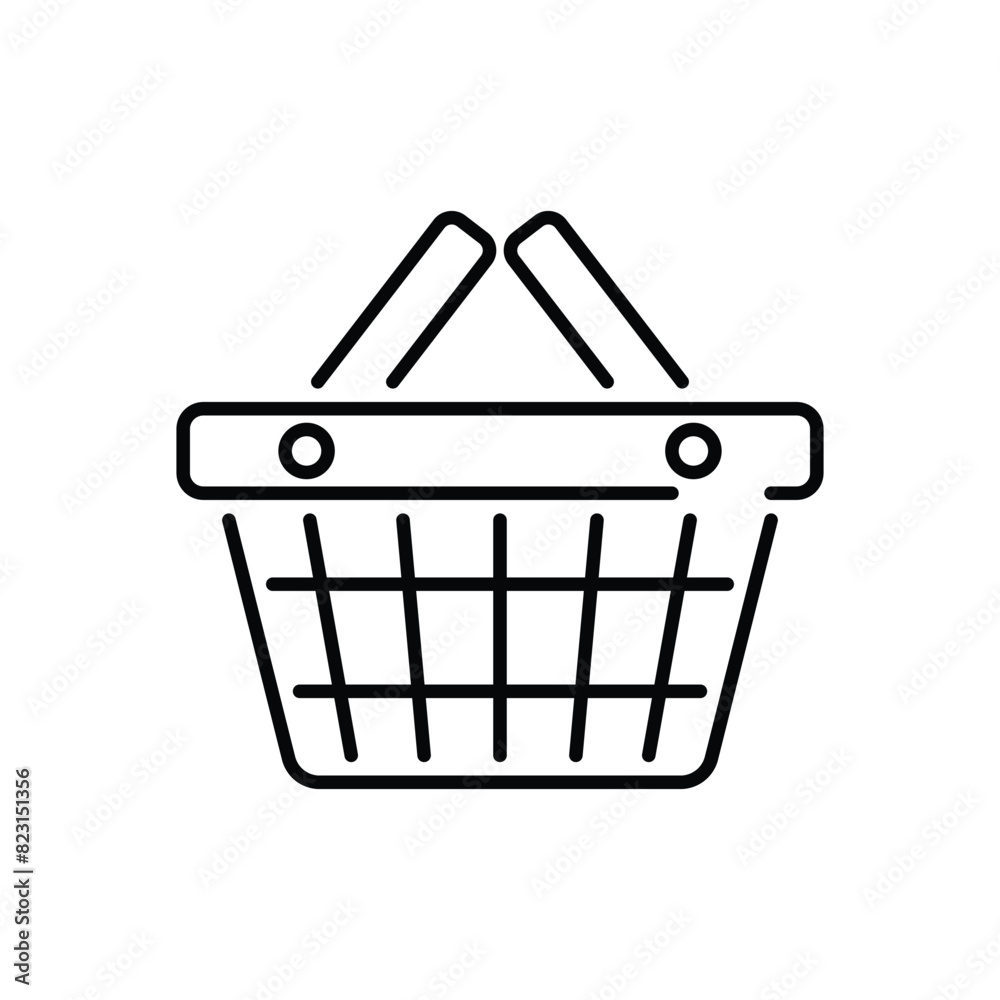 Shopping Basket vector icon Shopping Basket vector icon