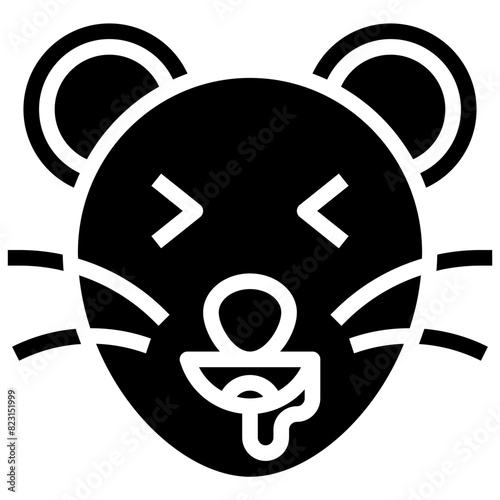 HUNGRY,feelings,emotion,animal,face.svg