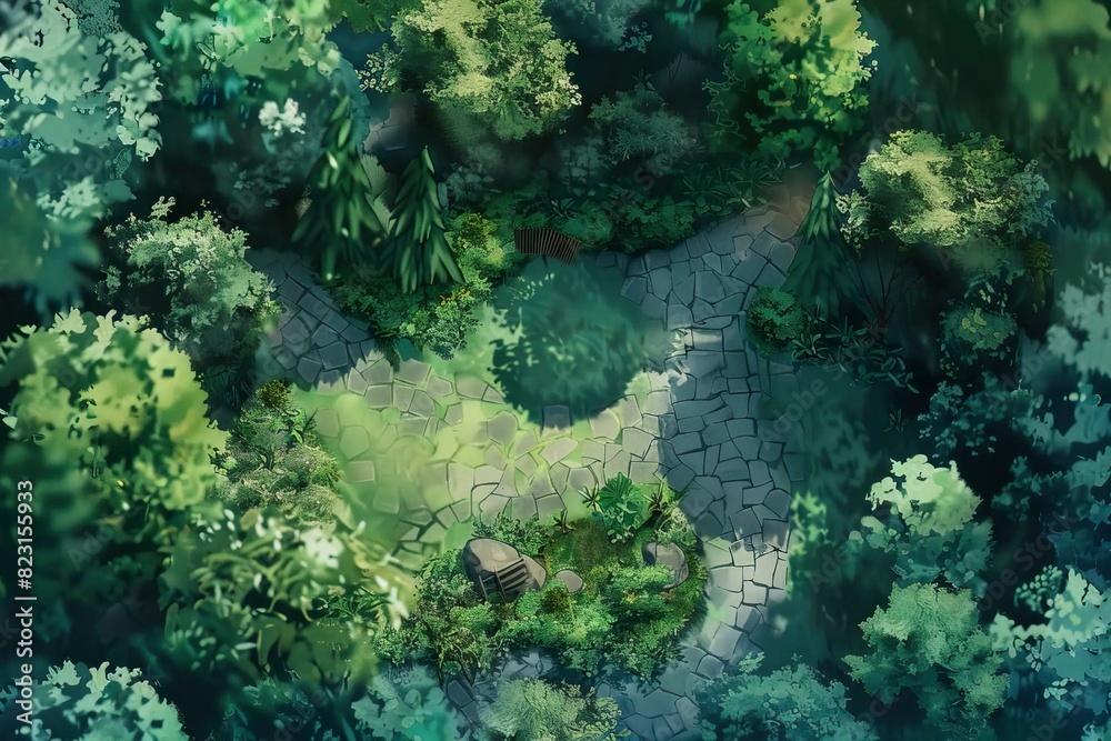 DnD Battlemap Battlemap style with grid for tabletop games. DnD Battlemap Battlemap style with grid for tabletop games.