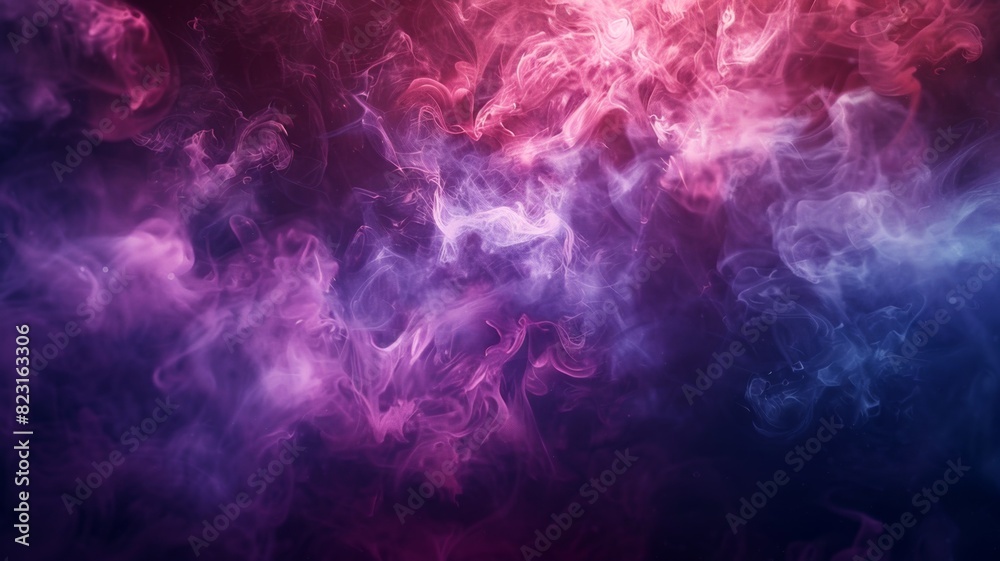 Mesmerizing colorful smoke background in shades of purple and pink Mesmerizing colorful smoke background in shades of purple and pink
