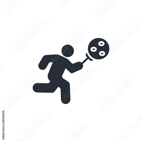 Detective icon. vector.Editable stroke.linear style sign for use web design,logo.Symbol illustration.