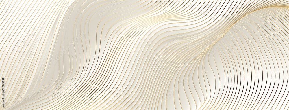 Elegant Golden Abstract Wavy Lines Background Elegant Golden Abstract Wavy Lines Background