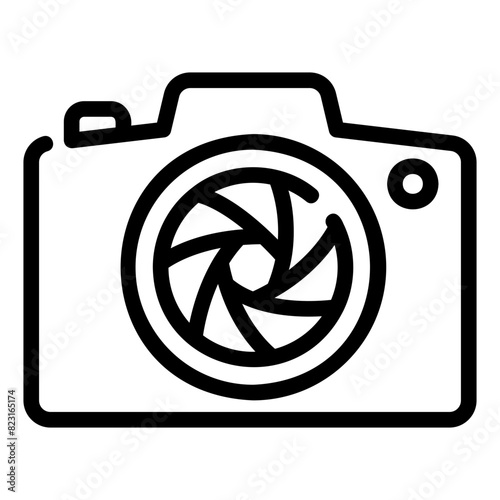 diaphragm outline icon