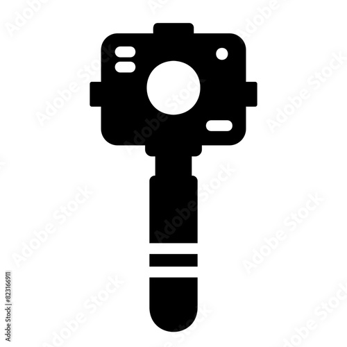 steadycam glyph icon photo