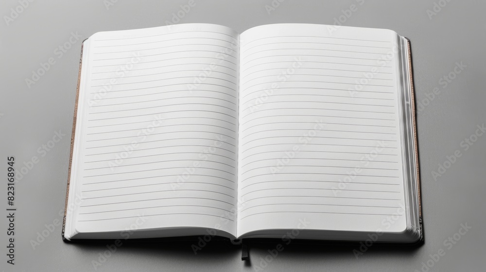 A crisp, white notebook page with clean lines and a smooth texture, ready to be filled with words. A crisp, white notebook page with clean lines and a smooth texture, ready to be filled with words.