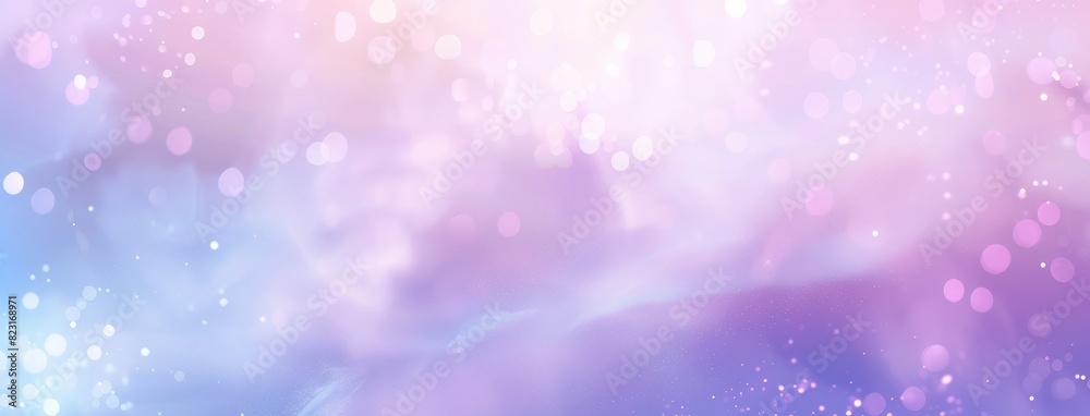 Dreamy Pink and Blue Sparkle Bokeh Backdrop