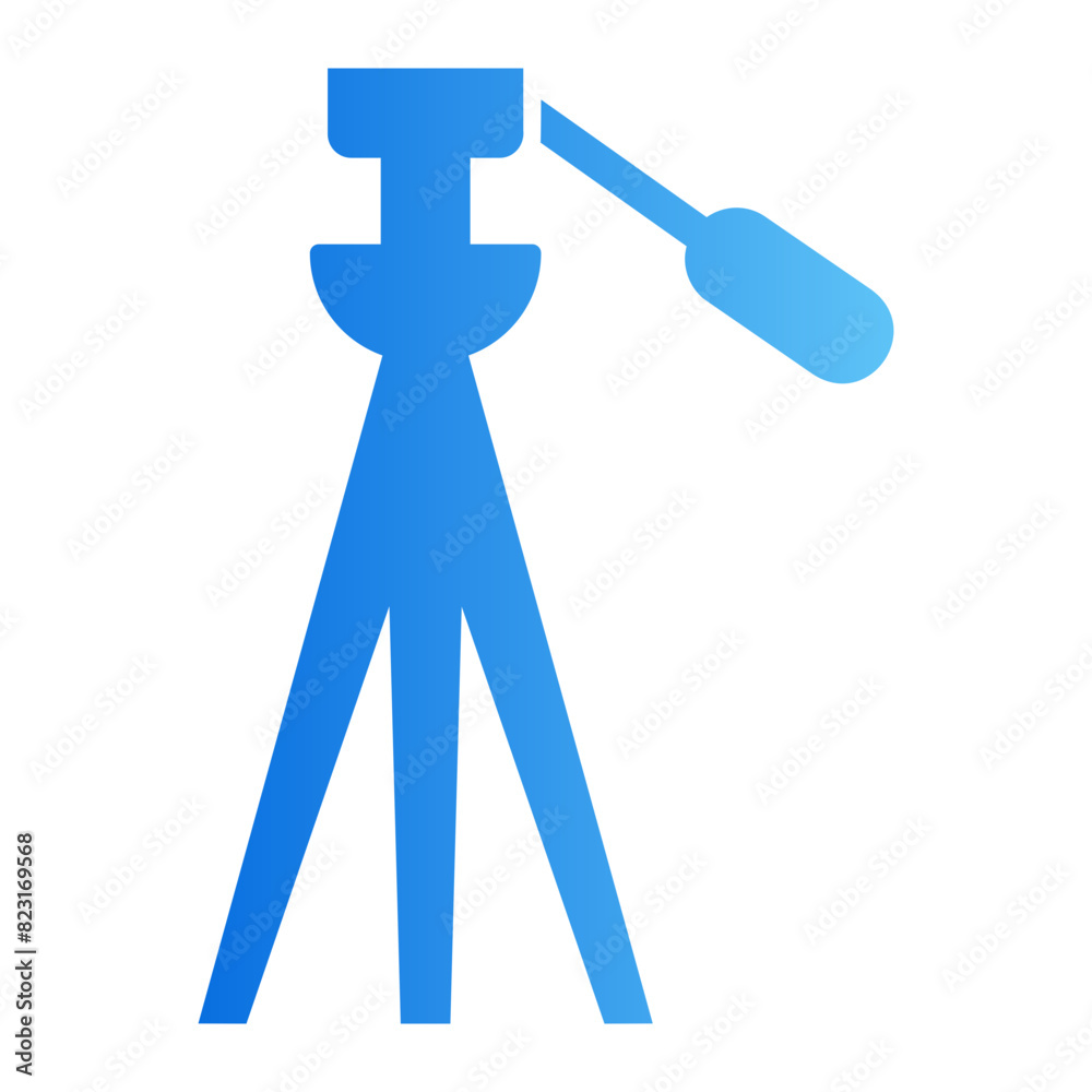 tripod gradient icon tripod gradient icon