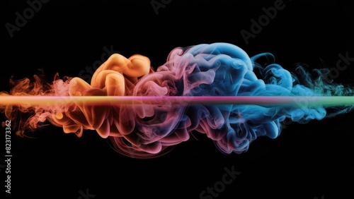 Bold Multi-Hue Smokescreen photo