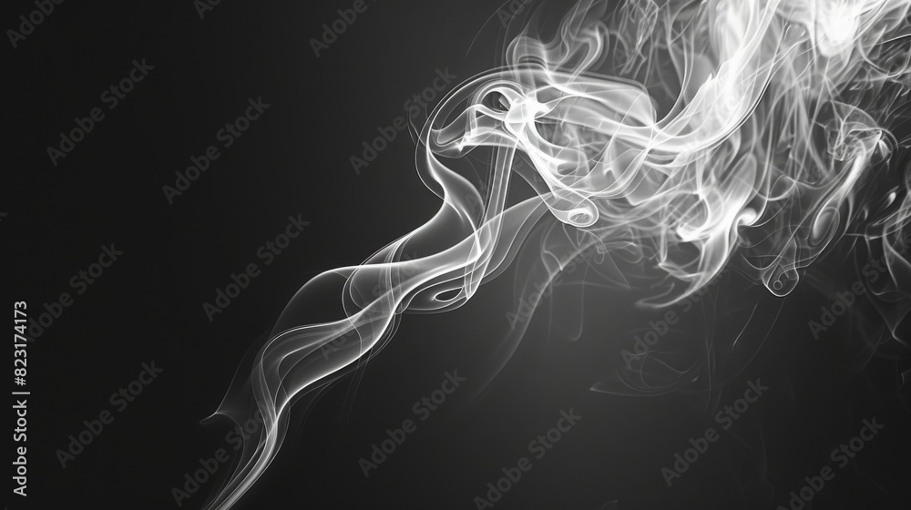 The light white incense smoke backgrounds are black black backgrounds in PNG format The light white incense smoke backgrounds are black black backgrounds in PNG format