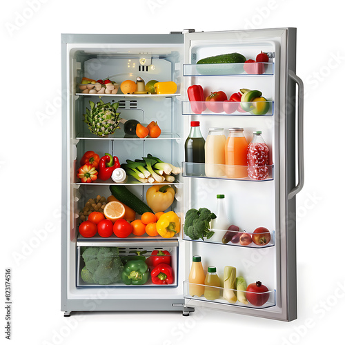 Wallpaper Mural Refrigerator, a household electrical appliance for preserving food for a long time Torontodigital.ca